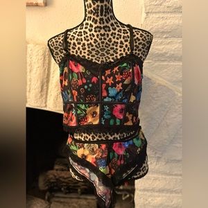 Floral Bralette & Panty Set